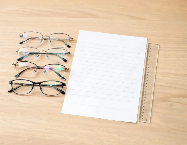 Prescription prism glasses worksheet illustration